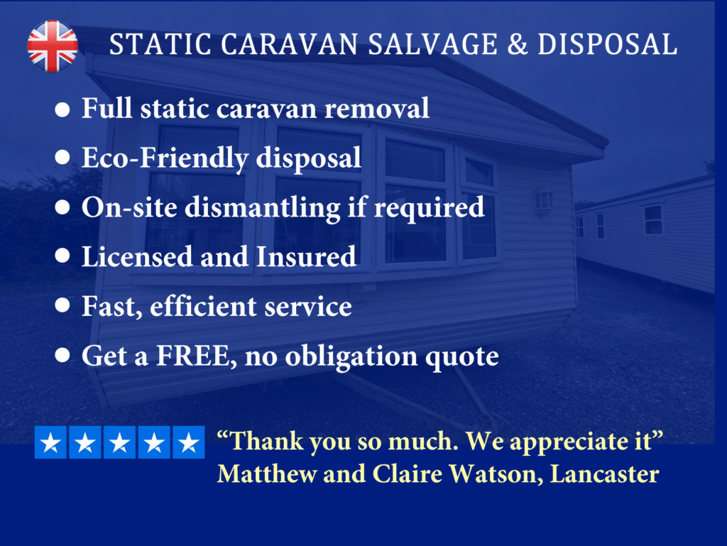 North Wales Static Caravan Salvage